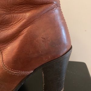 Frye Zip Heel Boots